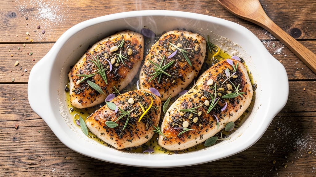 Amish Baked Chicken Recipe: Herb-Packed Crust Meets Juicy Centers