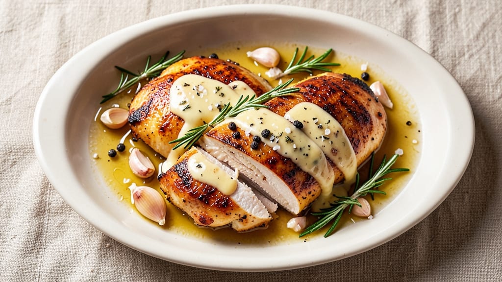 Barefoot Contessa's Baked Chicken Breast Recipe: Buttery Garlic Crust With Juicy Centers