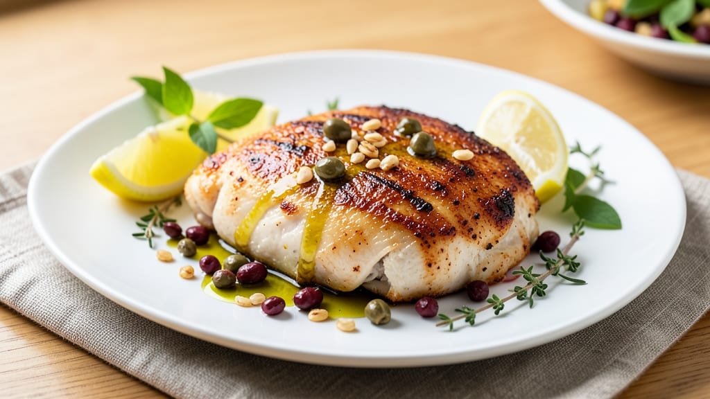 Baked Chicken Breast With Lemon and Capers Recipe: Bright Citrus and Briny Crunch in 25 Minutes
