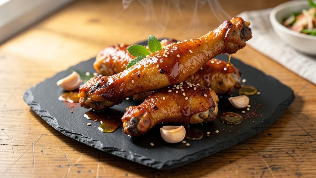 Baked Chicken Wings Chinese Recipe: Five-Spice Glaze That Sticks to Every Bite