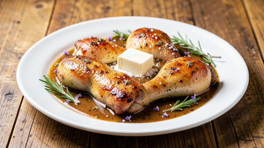 Baked Chicken Thighs with Gravy Recipe: Crispy Skin and Rich Pan Sauce Magic