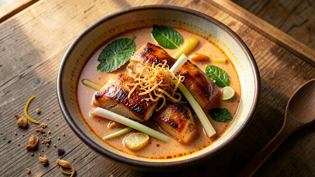 Authentic Thai Chicken Curry Recipe: Fragrant Lemongrass and Kaffir Lime Magic