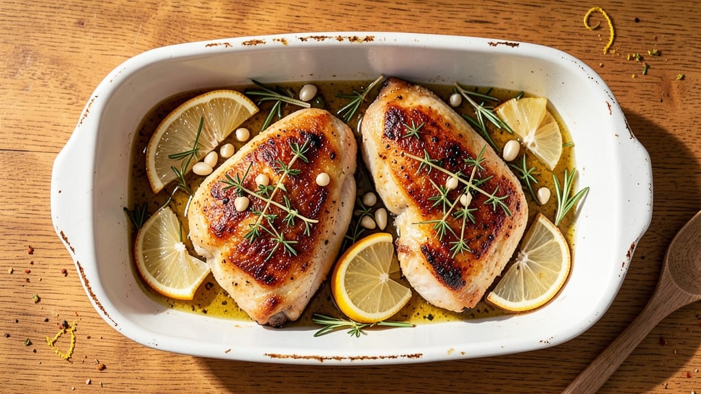 Baked Chicken Chops Recipe: Herb-Infused Crisp Skin and Juicy Centers