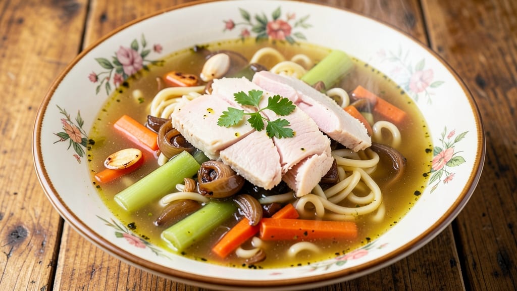 Awesome Chicken Noodle Soup Recipe: Homemade Broth That Beats Canned