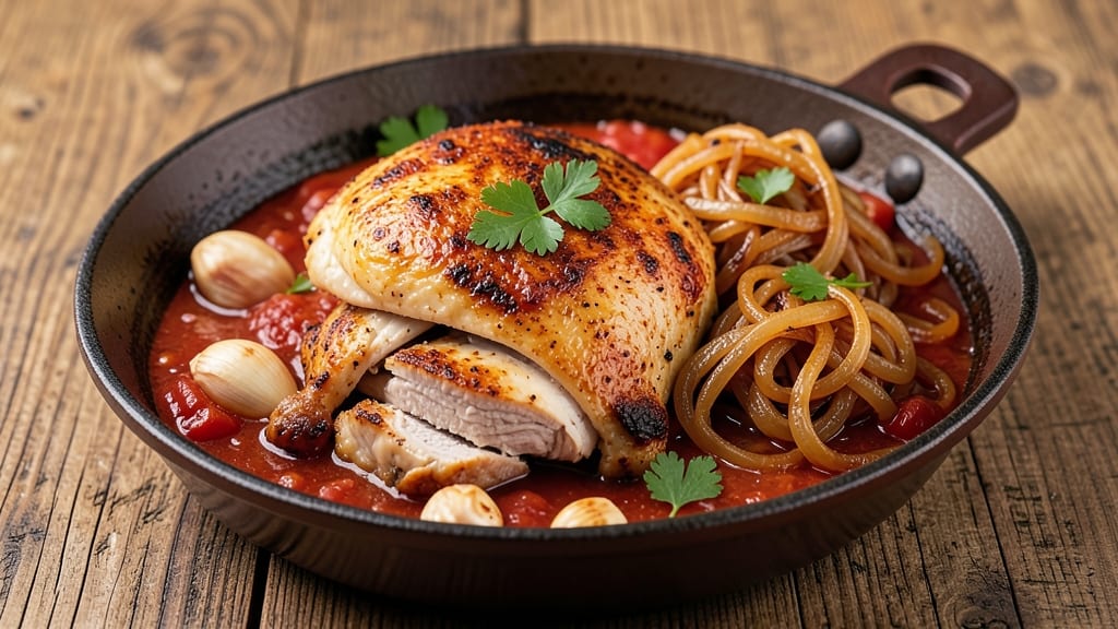 Authentic Hungarian Chicken Paprikash Recipe Slow Cooker: Slow-Cooked Smokiness with Egg Noodles