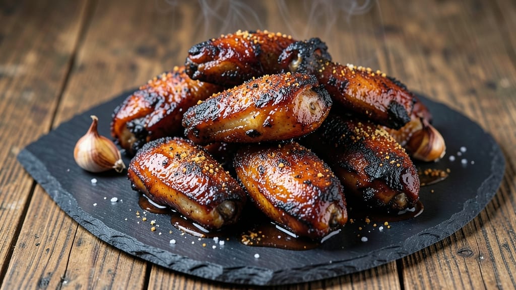 Baked Chicken Wings Black Recipe: Deep Smoke and Char Without the Grill