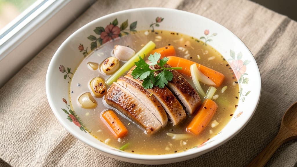 Basic Chicken Stock Soup Recipe: Savory Umami Depth in One Pot