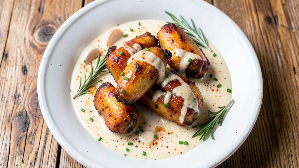 Baked Chicken Wings Recipe With Cream of Chicken: Creamy-Spiced Crunch Without Deep Frying