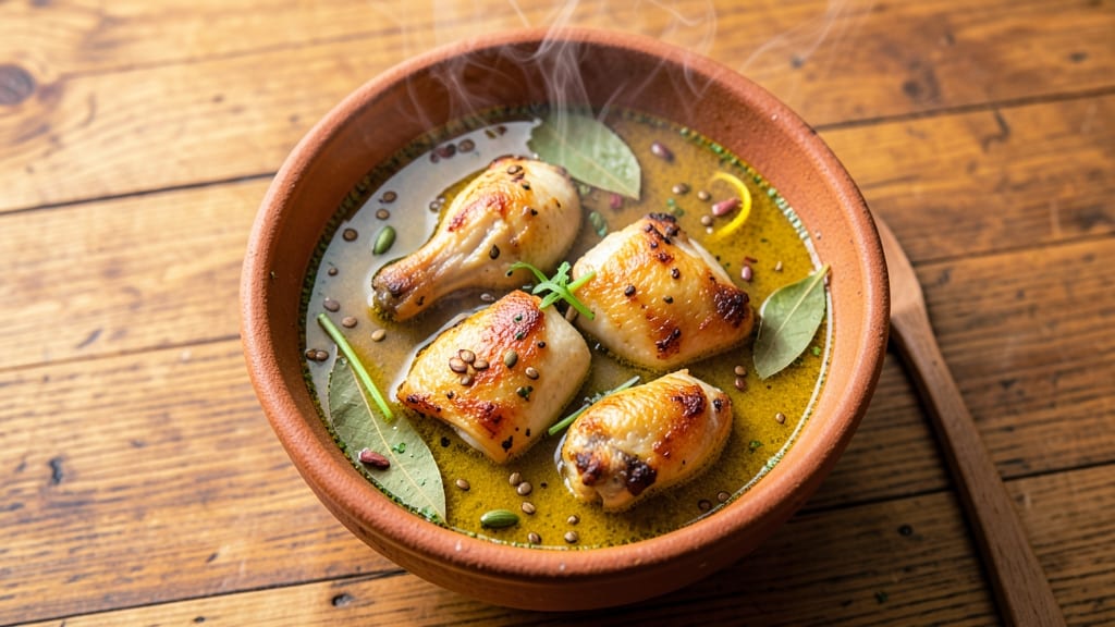 Bangla Chicken Soup Recipe: Fragrant Turmeric and Cumin Infusion