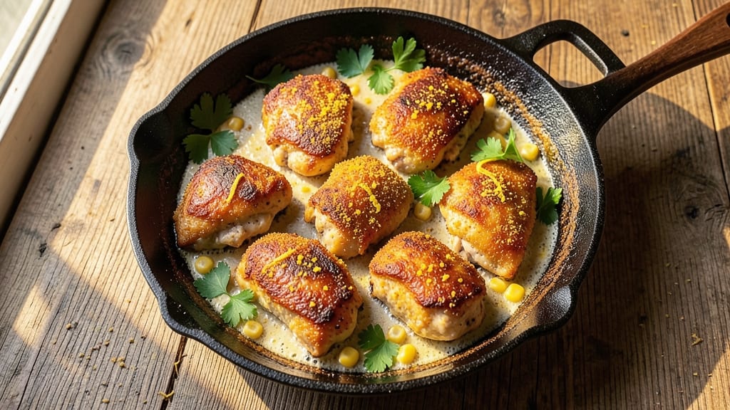 Amish Pan Fried Chicken Recipe: Golden Crisp Cornmeal Crust Magic