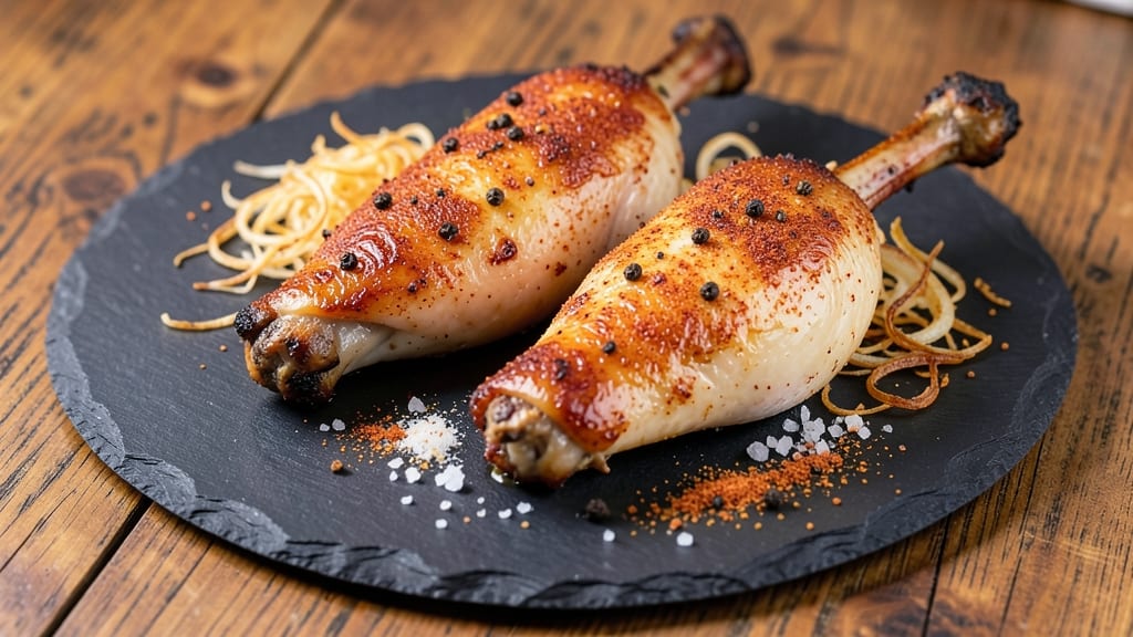 Air-Fried Bone-In Chicken Thighs Recipe: Crispy Crunch With Juicy, Marbled Meat