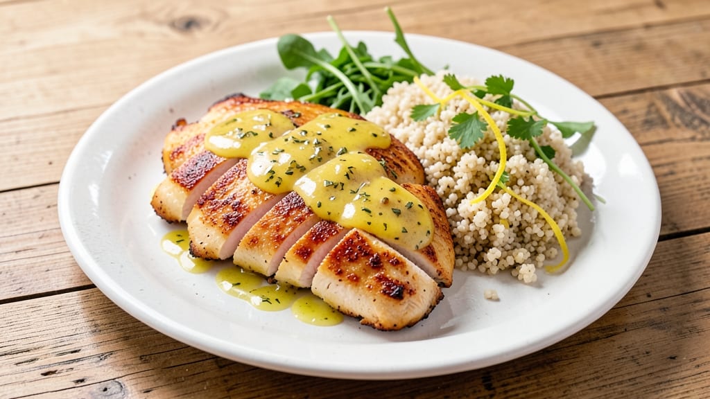Applebee's Lemon Chicken With Quinoa Recipe: Bright Citrus and Herb Pilaf Harmony