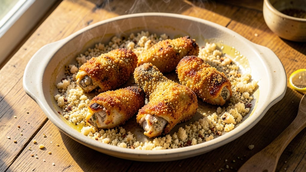 Baked Breaded Chicken Drumsticks Recipe: Crispy-Crusted Juiciness Without Deep Frying