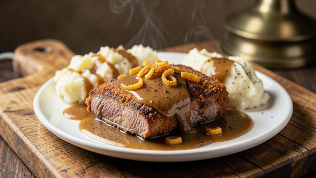 Alton Brown's Chicken Fried Steak Recipe: Buttermilk Brine Secret for Crispy, Juicy Layers