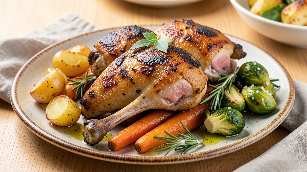 Baked Chicken Thighs With Roasted Veggies Recipe: One-Tray Dinner With Caramelized Edges