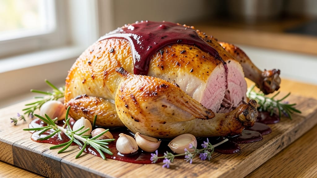 Baked Drunken Chicken Recipe: Boozy Herb Roast With Crispy Skin