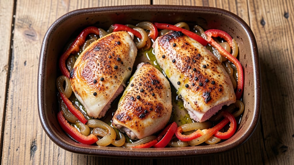 Baked Frozen Chicken Thighs Recipe: Crispy Skin Without Thawing First