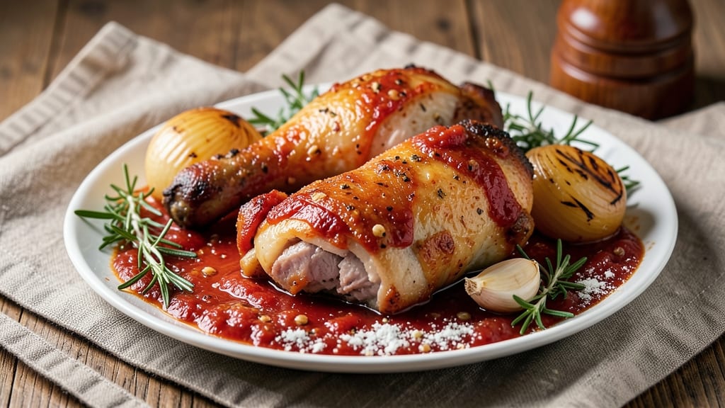 Baked Chicken Thighs in Tomato Sauce Recipe: Slow-Braised Richness With Herbed Crust