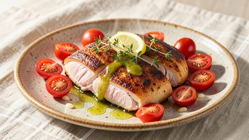 Baked Chicken Breast With Tomatoes Recipe: Herb-Infused Moistness and Roasted Sweetness