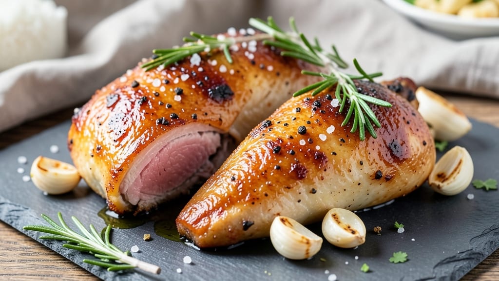 Baked Chicken Convection Oven Recipe: Juicy Core With Crispy Skin in 40 Minutes