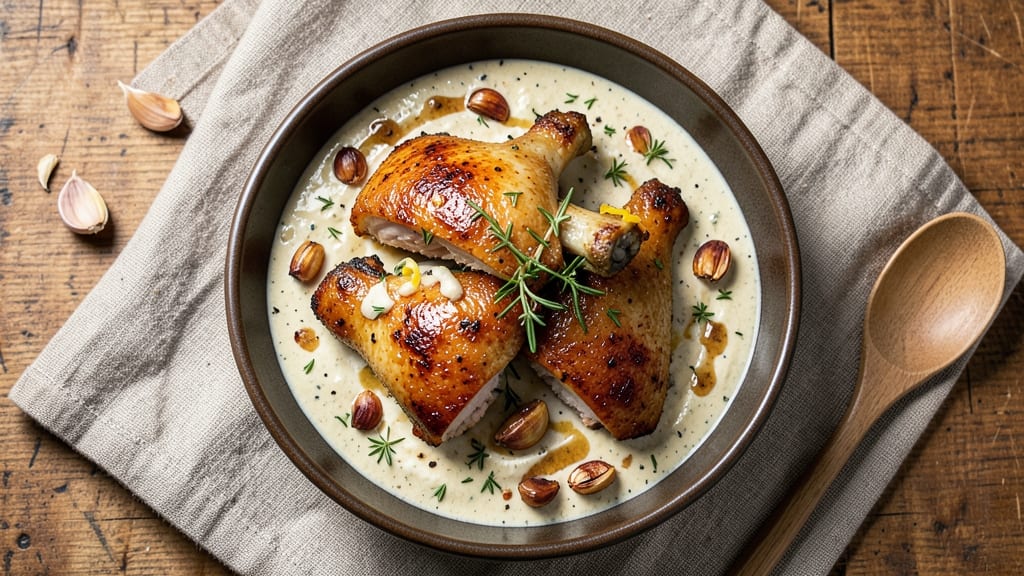 Baked Chicken Thighs Recipe with Ranch Dressing: Crispy-Skinned Comfort in One Pan