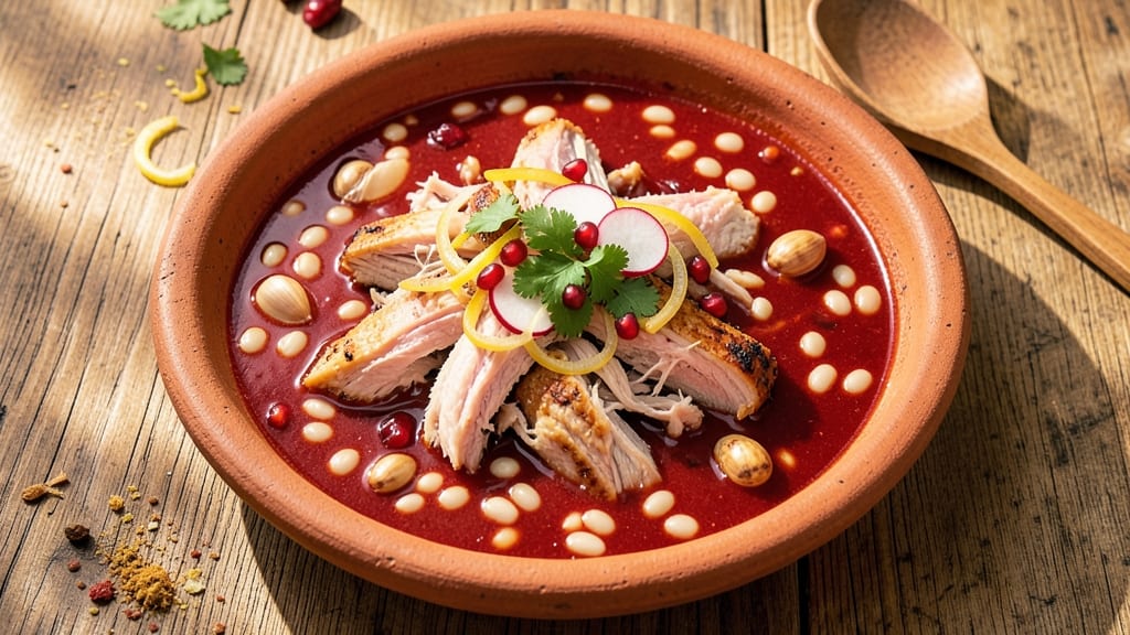 Authentic Mexican Red Chicken Pozole Recipe: Homestyle Spice and Corn Fusion