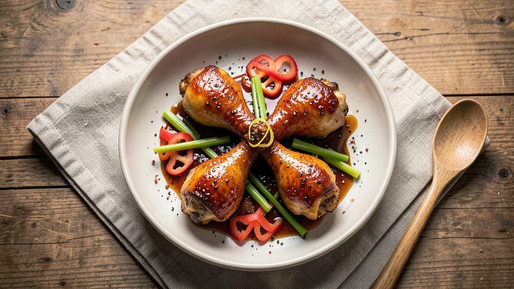 Baked Teriyaki Chicken Legs Recipe: Sticky-Glazed Crunch With Juicy Interiors