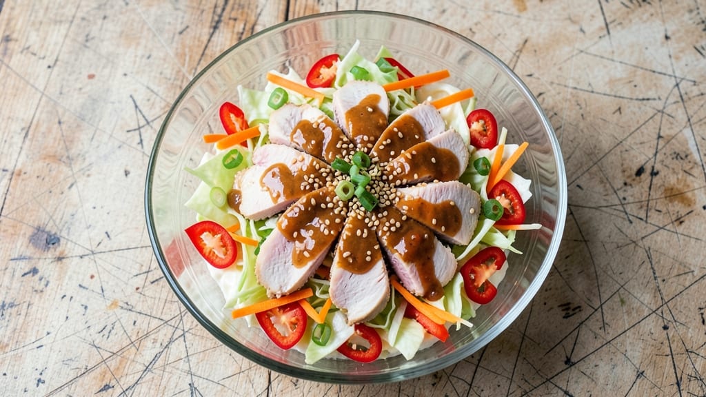 Barefoot Contessa's Chinese Chicken Salad Recipe: Crunchy Peanut Dressing Magic