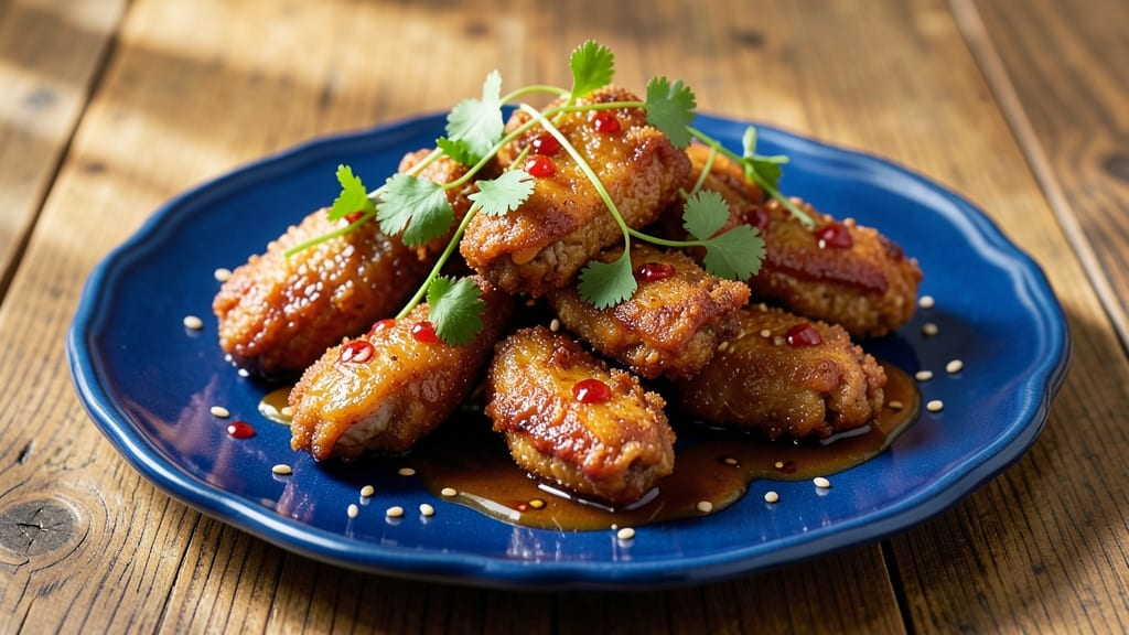 Air Fried General Tso Chicken Recipe: Crispy-Spiced Bites with Sticky-Sweet Glaze