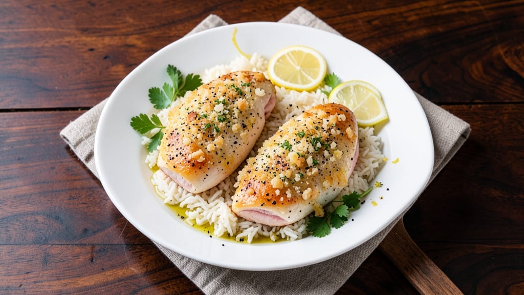 Baked Chicken Breast With Parmesan Crust Recipe: Crispy Gold Crunch, Juicy Core