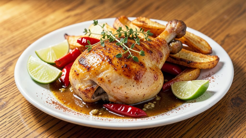 Bajan Baked Chicken Recipe: Jerk-Spiced Crust and Tender Meat