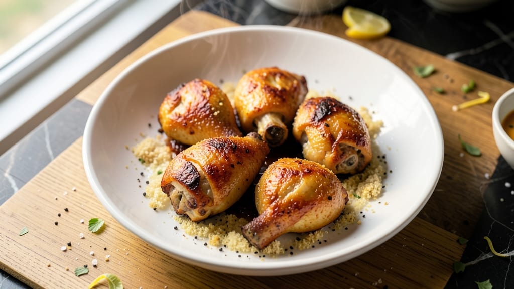 Air Fried Chicken Quarters Recipe: Buttermilk Brine Magic for Crispy-Core Crunch
