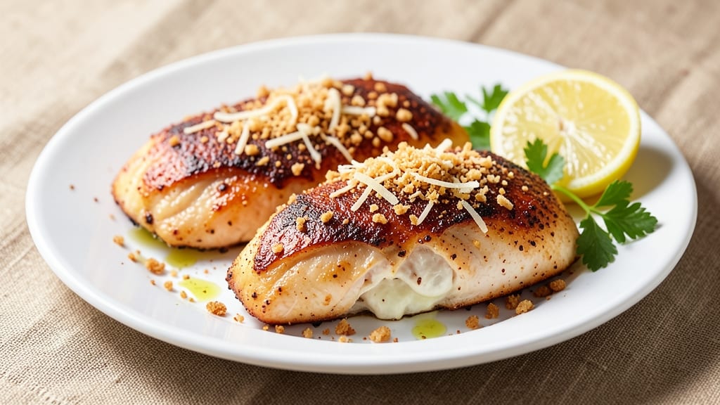 Baked Paprika Parmesan Chicken Recipe: Triple-Crusted Heat With Melty Cheese Rivers
