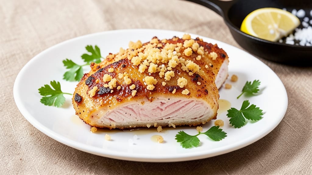 Baked Panko Crusted Chicken Breast Recipe: Triple-Layered Crunch Without Deep Frying