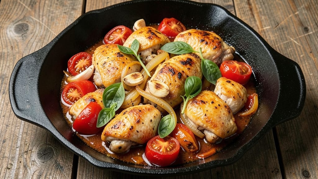 Betty Crocker Chicken Cacciatore Recipe: Tomato-Braised Richness With Herbed Crispiness