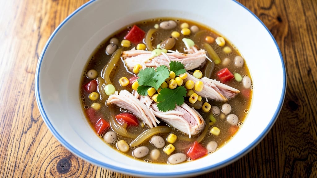 Betty Crocker Chicken Tortilla Soup Recipe: Spiced Tomato and Black Bean Bowl