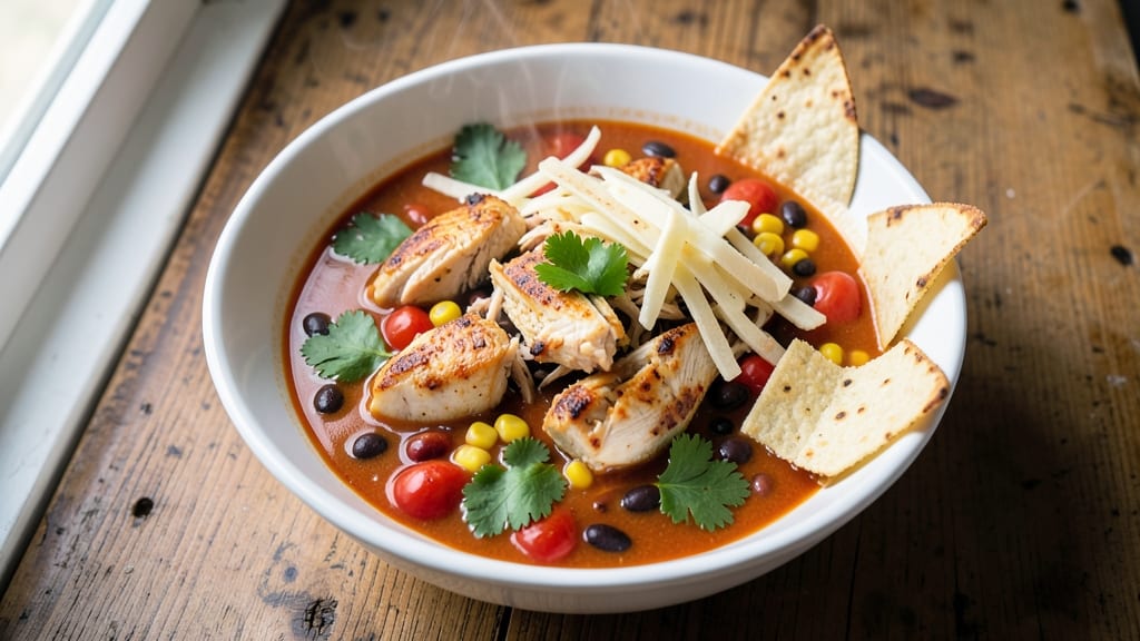 BJ's Chicken Tortilla Soup Copycat Recipe: Creamy, Crunchy, and Packed With Bold Flavors