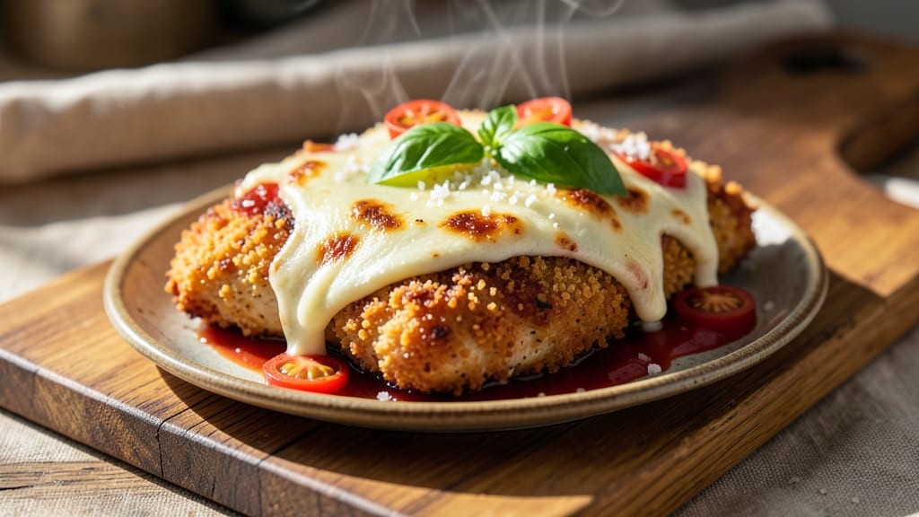 Bobby Flay's Chicken Parmigiana Recipe: Crispy Breaded Crust With Melty Cheese Magic