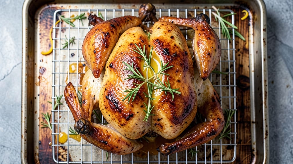 Alton Brown's Whole Roast Chicken Recipe: Crispy Skin and Juicy Centers Through Science