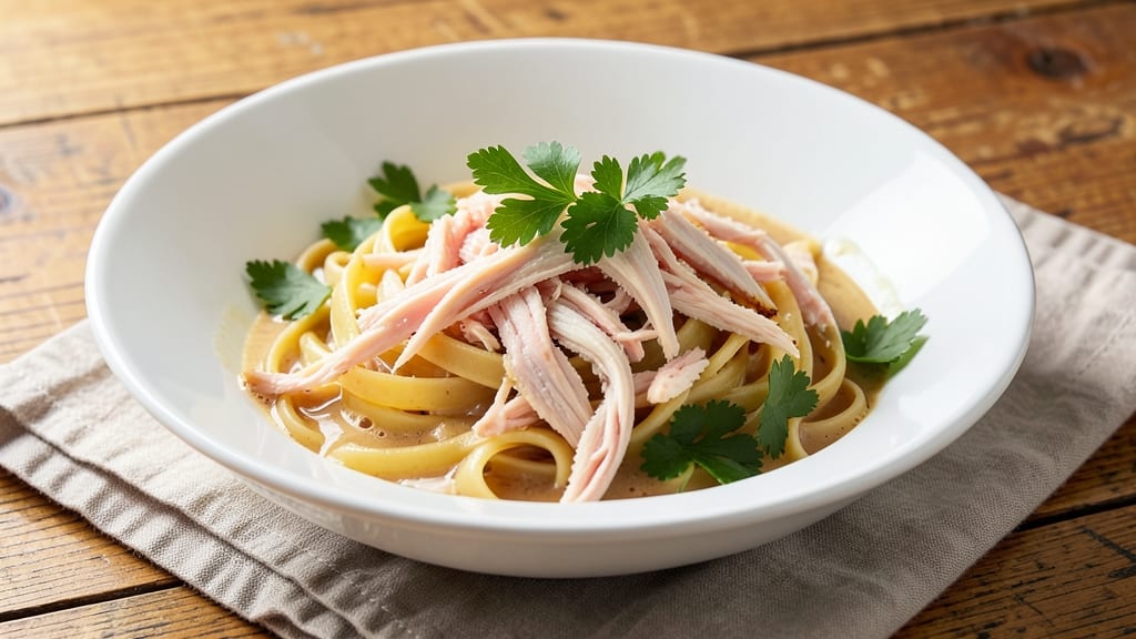 Campbell's Cream of Chicken and Pasta Recipe: Velvety Cream Sauce With Al Dente Noodles