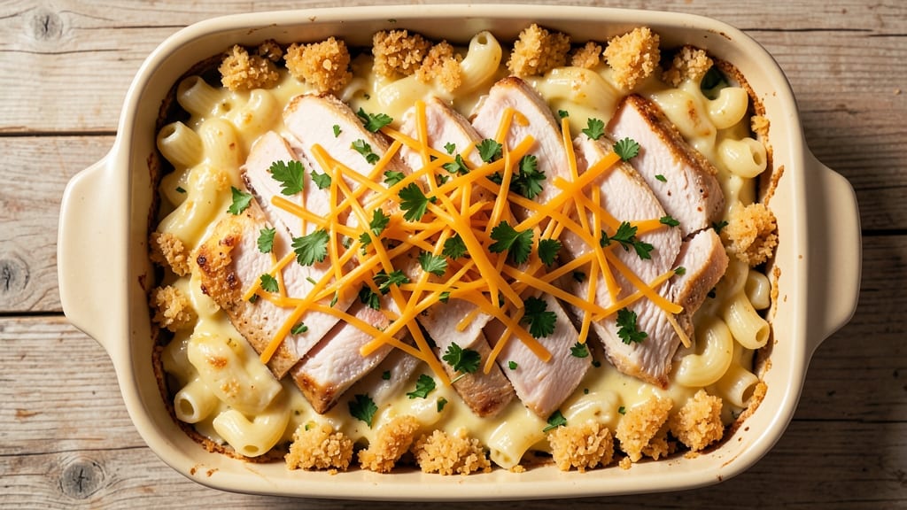 Campbell's Cream of Chicken Casserole Recipe: Cheesy Crispy Top, One-Pan Magic