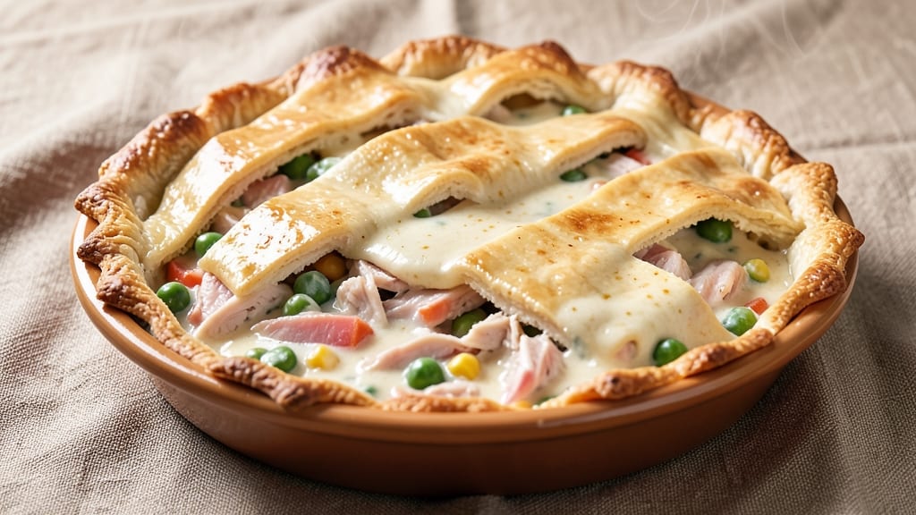 Campbell's Cream of Chicken Chicken Pot Pie Recipe: One-Pan Creamy Comfort