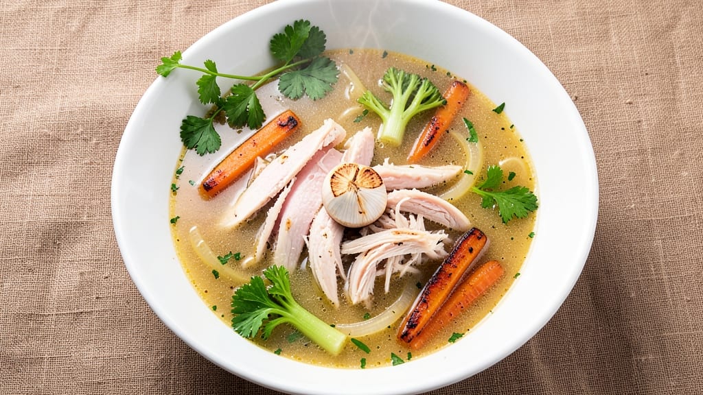 Carrabba's Chicken Soup Copycat Recipe: Creamy Broth with Crispy Celery Crown Magic