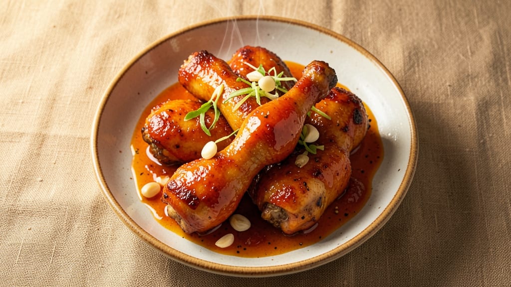 Baked Orange Chicken Drumsticks Recipe: Glazed Caramelized Sweetness With Crispy Skin