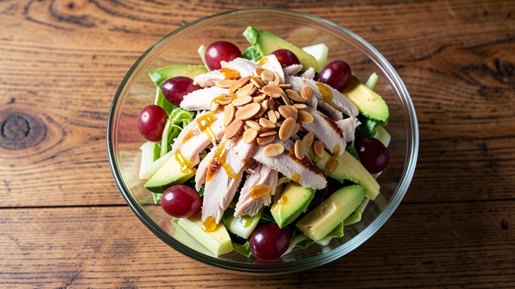 Cheesecake Factory Renee's Chicken Salad Recipe: Creamy Avocado Dressing with Crunchy Toppings