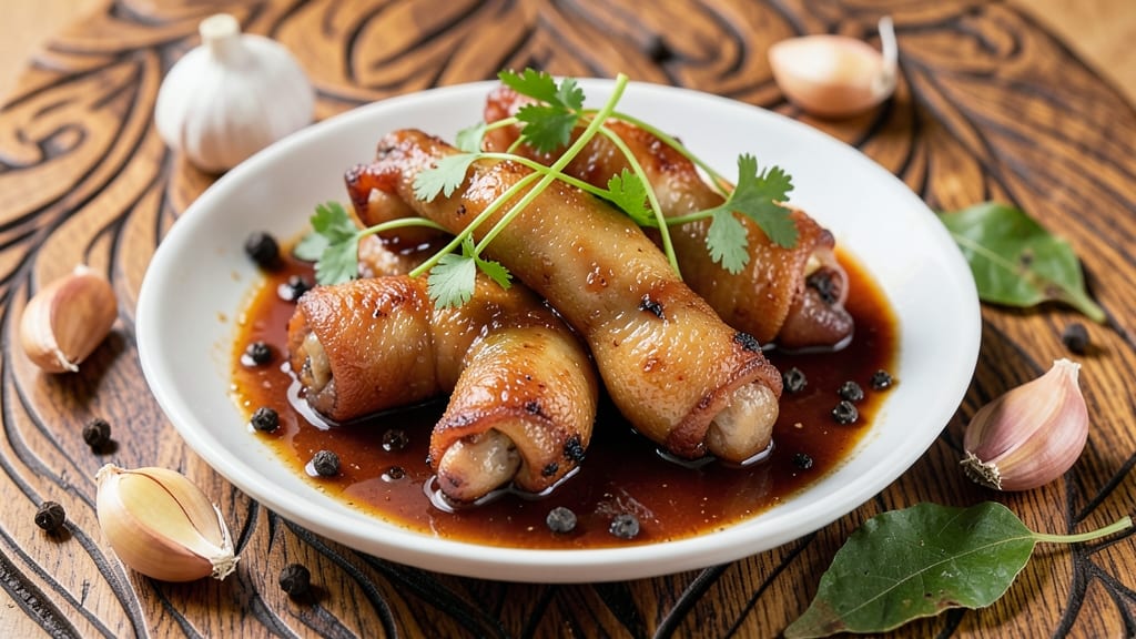 Chicken Feet Adobo Recipe: Crispy-Skinned, Vinegar-Braised Bite-Sized Treats
