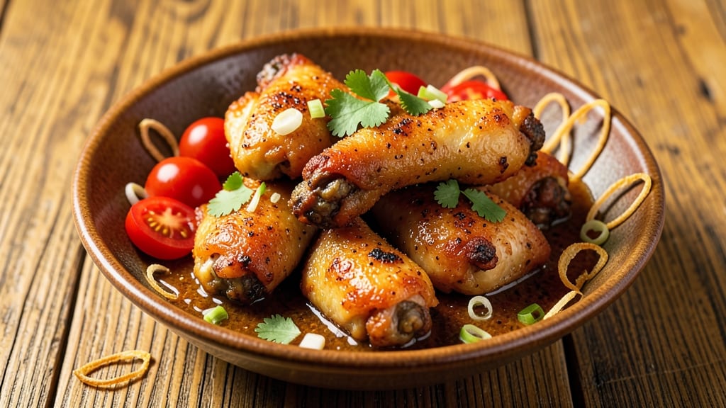 Chicken Wing Boil Sauce Recipe: Smoky Garlic and Vinegar Base for Tangy Bites