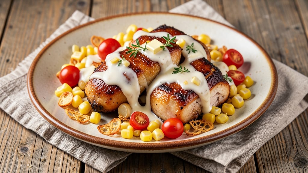 Chicken With Cream Corn Recipe: Southern-Style Comfort in One Pan