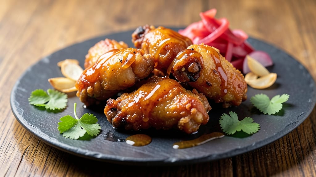 Chinese Takeout-Inspired Chicken Wings Recipe: Crispy-Fried, Sweet-Spicy Glaze