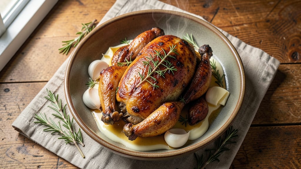 Cook's Country Cornell Chicken Recipe: Crispy Skin, Juicy Meat, and Herby Gravy
